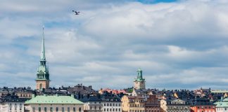 Schärenfahrt und Stockholm in Schweden Die Altstadt von Stockholm