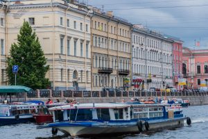 Kanal in Sankt Petersburg