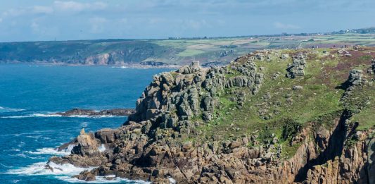 Felsen bei Lands End