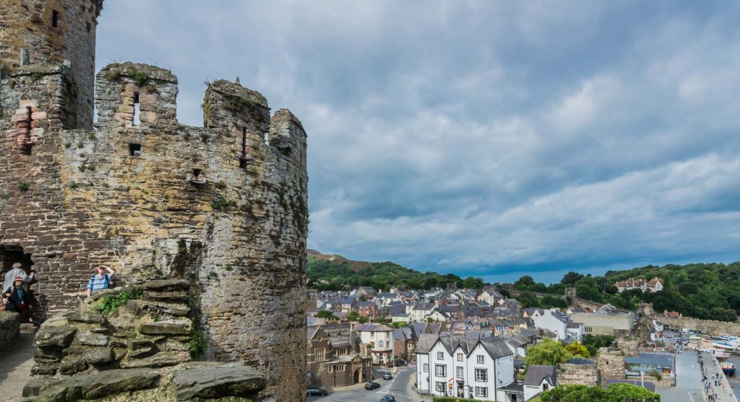 Conwy Castle in Wales