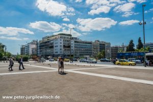 Syntagma Platz in Athen