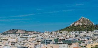 Athen, Griechenland Die Innenstadt von Athen