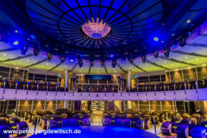 Thassos, Griechenland Theater auf MS Europa 2