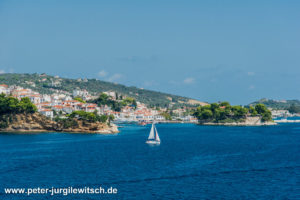Die Küste von Skiathos Die Küste von Skiathos