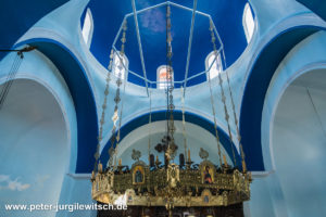 Inneres der Nikolauskirche von Skiathos Stadt Inneres der Nikolauskirche von Skiathos Stadt