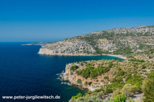Thassos, Griechenland Halbinsel Aliki auf Thassos