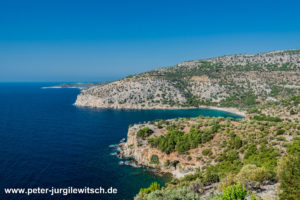 Halbinsel Aliki auf Thassos