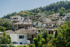 Thassos, Griechenland Bergdorf Panagia Limenaria auf Thassos