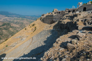 Pergamon und Asklepion Theater in Pergamon