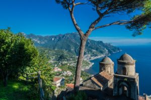 Capri, Amalfiküste Garten der Villa Rufolo in Ravello