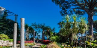 Capri, Amalfiküste Garten der Villa Rufolo in Ravello