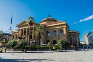 Palermo, Sizilien Teatro Massimo in Palermo