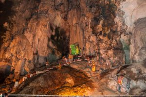 Batu Höhlen in Kulala Lumpur, Malaysia Im Inneren der Batu-Caves-in-Malaysia