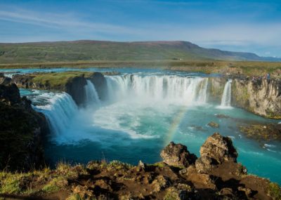 Der Godafoss in Island Godafoss auf Island