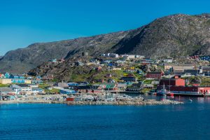 Quaqortoq (Julianehåb) auf Grönland Qaqortoq auf Grönland