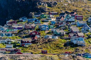Quaqortoq (Julianehåb) auf Grönland Neustadt von Qaqortoq