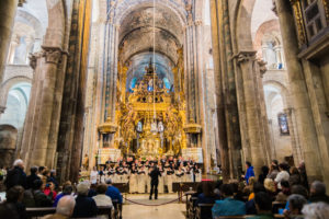 Kathedrale in Santiago de Compostela