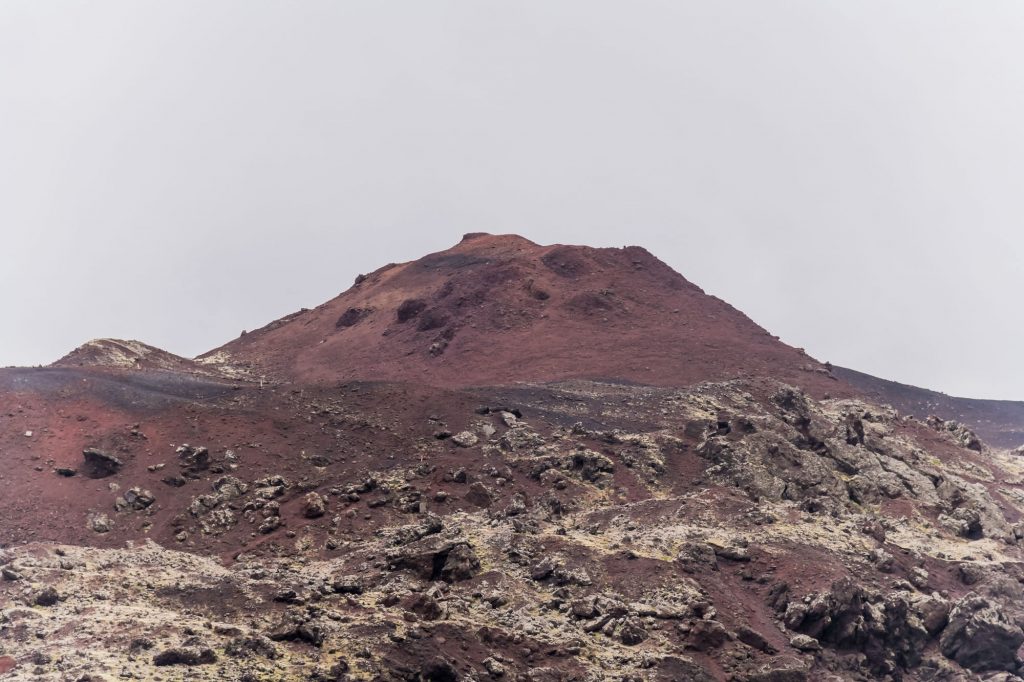 Vulkan auf den der Insel Heimaey