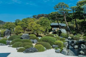 Kunst im Adachi Museum und Garten