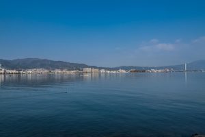 Lake Biwa bei Otsue Lake Biwa bei Otsue