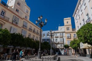 In der Altstadt von Cadiz