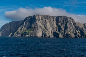 Das Nordkap mit Wolke