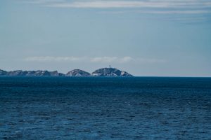 Die Küsten der Shetlandinseln Das Nordkap der Shetlandinseln