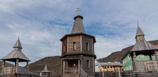 Orthodoxe Kirche in Barentsburg