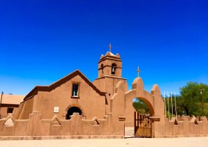 Kirche in San Pedro de Atacama nach 2014