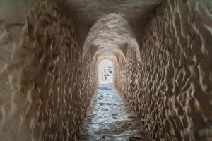 Gefangenengang in Fort Elmina