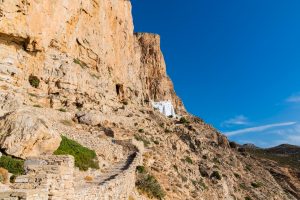 Chozoviotissa auf der Insel Amorgos Chozoviotissa auf der Insel Amorgos