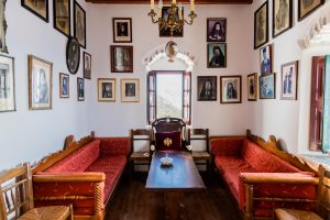 Im Kloster Chozoviotissa auf Amorgos Im Kloster auf Amorgos
