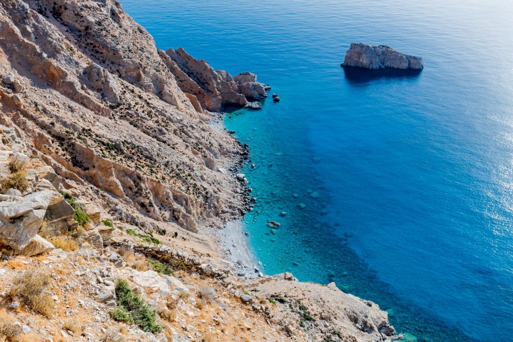 Kloster Chozoviotissa auf der Insel Amorgos Südküste der Insel Amorgos