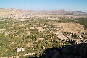 Wadi Dhar im Jemen