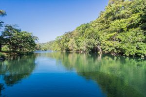 Der Fluss Mopan bei Xunantunich