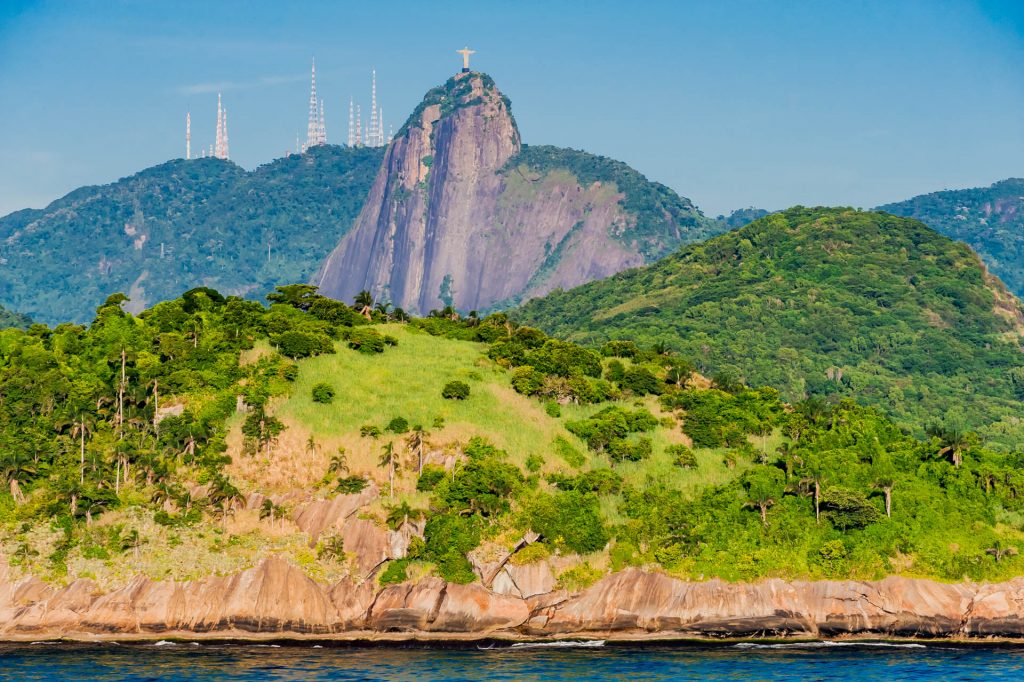 Corcocado und Cristo Redentor in Rio de Janeiro