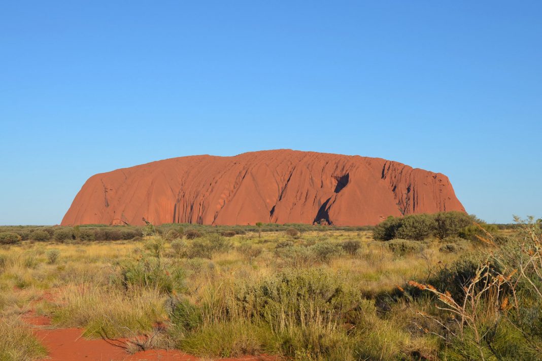 Ayers Rock am Tag