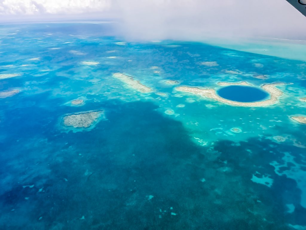 Belize Barrier Reef - das zweitgrößte Riff der Erde Great Blue Hole in Belize