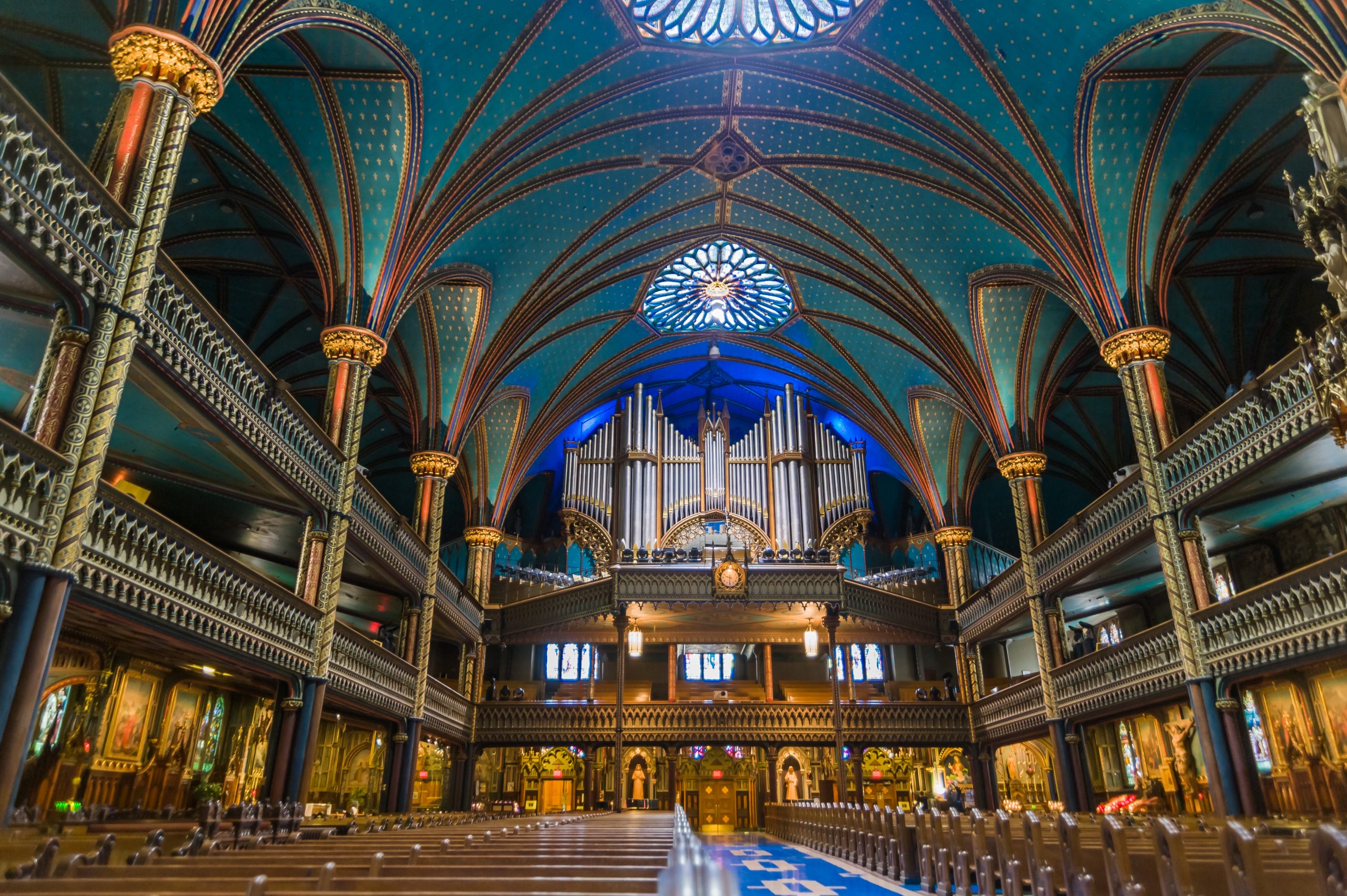 Casavant Frères Orgel in der Basilika Notre Dame in Montreal