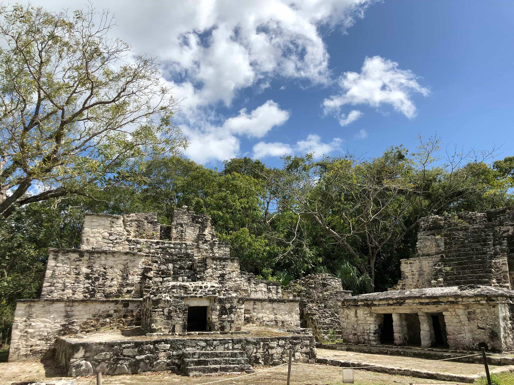 Mayastätte Santa Rita im Norden von Belize