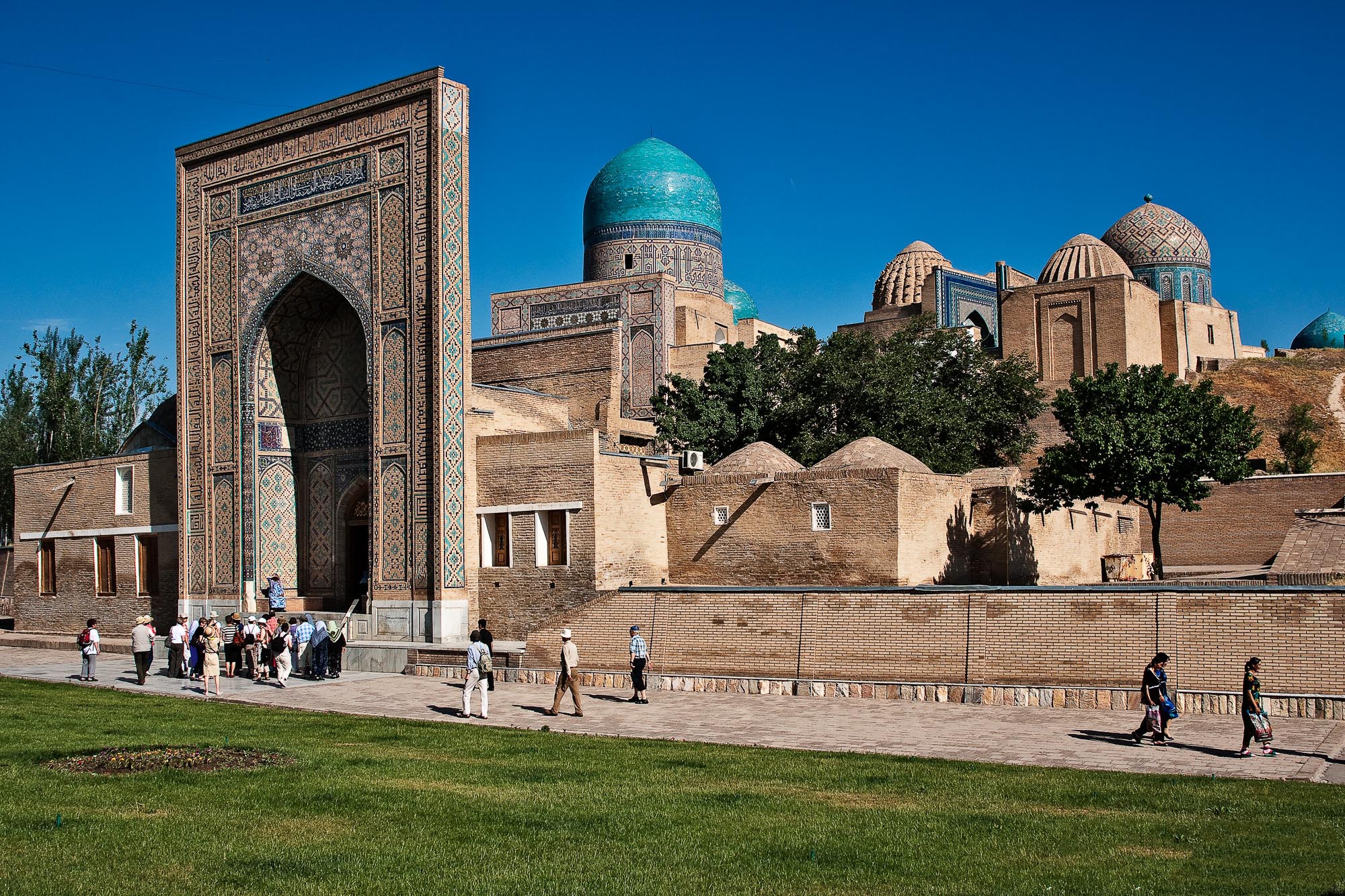 Shakhi-Zinda-Nekropole in Samarkand1
