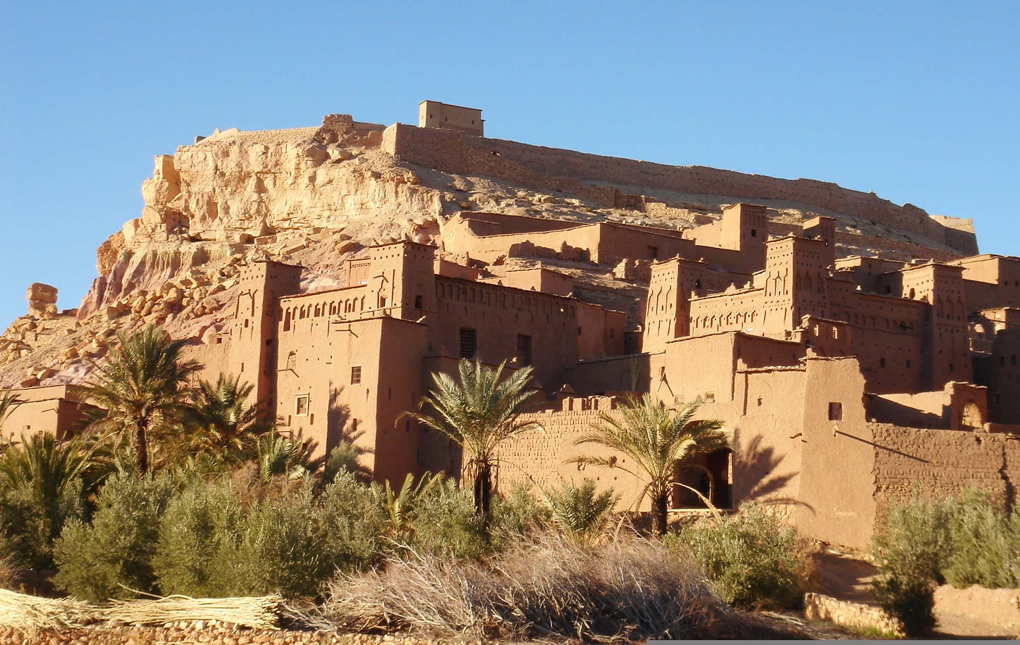 Kasbah in Marokko - Kontinent Afrika