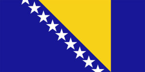 Bosnien Herzegowina Flagge