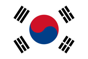 Korea Süd Flagge