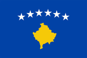 Kosovo Flagge