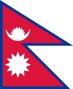 Nepal Flagge