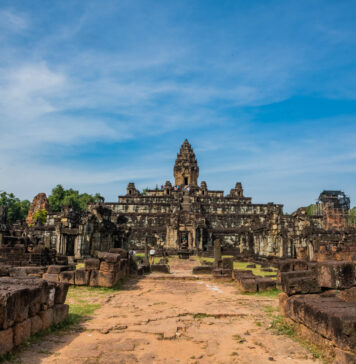 Bakong Tempel bei Siem Reap, Kambodscha Bakong Tempel, Angkor, Kambodscha