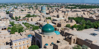 Pahlavān Mahmud Mausoleum in Chiwa DasPahlavān Mahmud Mausoleum in Chiwa