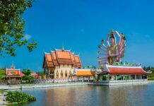 Wat – Kloster, Schule, sozialer Mittelpunkt in Asien Das Wat Kloster Schule Mittelpunkt