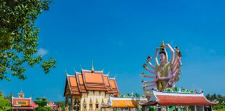 Wat – Kloster, Schule, sozialer Mittelpunkt in Asien Das Wat Kloster Schule Mittelpunkt